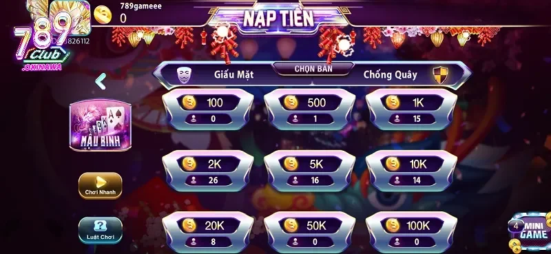 Các mẹo chơi Mậu Binh chuẩn chỉ