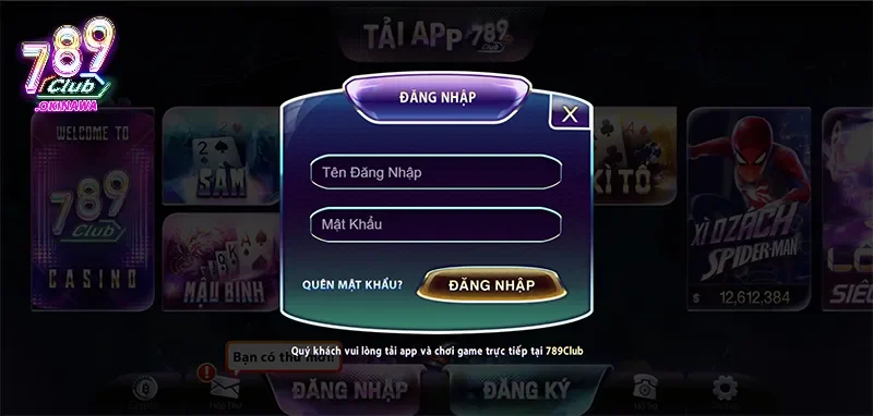 Đăng nhập an toàn trực tiếp